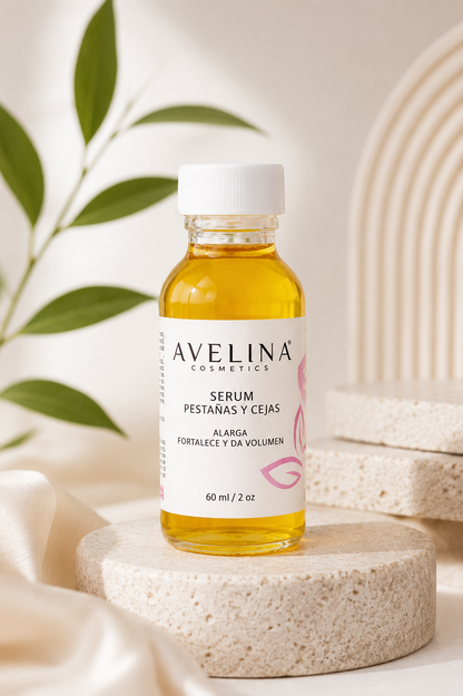SERUM CRECE CEJAS Y PESTAÑAS AVELINA - MULTIUSOS 3 EN 1