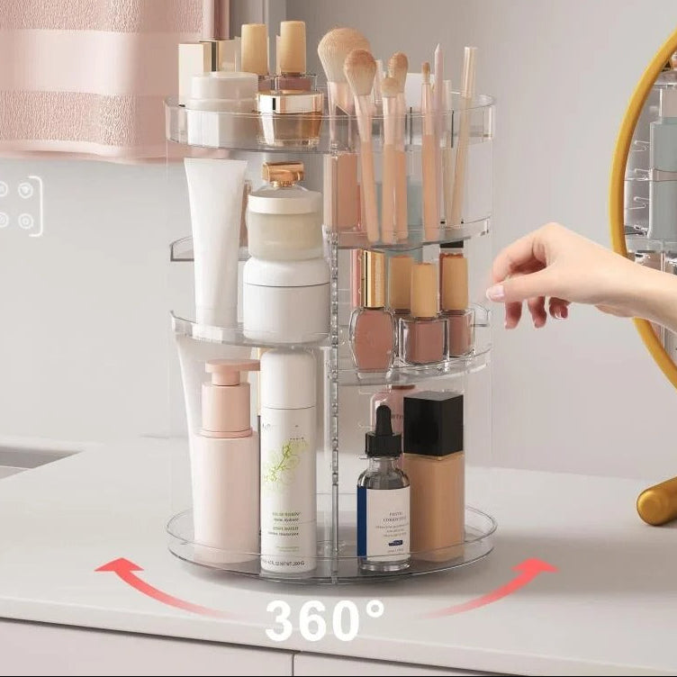 Organizador Glam 360° – Ordena y luce tu maquillaje como profesional