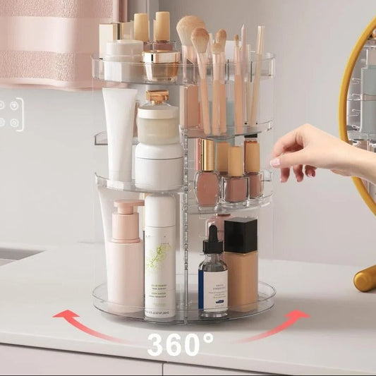 Organizador Glam 360° – Ordena y luce tu maquillaje como profesional